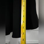 Lauren Ralph Lauren black faux Wrap midi Dress short sleeve belt 8 Photo 7