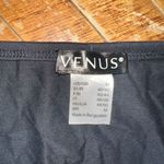 Venus mermaid black knit M square neck mini dress Photo 1