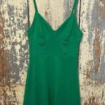 Wild Fable Green Ribbed Knit Short Sleeveless Dress, size Small Photo 0