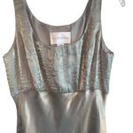 David's Bridal Vintage David’s Bridal y2k sage green Maxi gown Holiday Party Dress black tie Photo 6