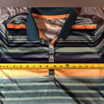 Oakley Short Sleeve Blue & Orange Stripes Medium Photo 9