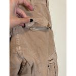 J. Galt  Shanghai Tan High Rise Corduroy‎ Cargo Tie Joggers Pants Size Small Photo 4