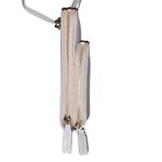 Forever Young NWOT Small Grey Vertical Crossbody Bag Photo 3