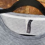 Jaclyn Smith  Intimates Gray Knit Short Sleeve Sleepwear Pajama Top Size Large Photo 2