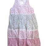 NWT LoveShackFancy x Target Camille in Pink Floral Sleeveless Midi Dress XXS Photo 1