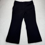 Talbots Knit Pants Wide Leg Petite Black Fabric Knit in Italy 16P Photo 0