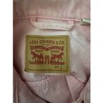 Levi's Levi’s Original Trucker Jacket Pink Denim Women’s Cloudy Pale Mauve Jean Jacket Photo 5