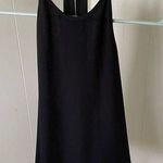 ZARA Black Flowy Tie Top Photo 0
