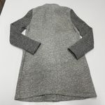 VERO MODA Jacket Women XS Gray Brushed Sofia Contrast Coat Open Front Photo 1