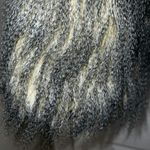 W118 By Walter Baker Jana Faux Fur Charcoal & Cream Cropped Jacket NWOT Medium Photo 5