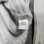 Moral Fiber Women's Warm & Cozy Distressed Grey Knit Sweater Size Large Photo 4