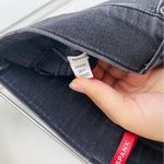 Spanx • Ankle Straight Leg Jeans in Vintage Black pull on washed faded slim cut Photo 8