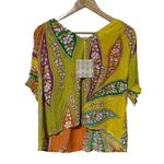 Haute Hippie  Multicolor Floral Blouse Size M Photo 2