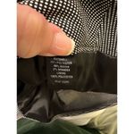 EXPRESS  Vintage Women's Black Polka Dot Ruffle Pencil Skirt Size 6 Photo 5