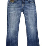 Citizens of Humanity Low-Rise Distressed Bootcut Jean Size 29 Linda #068 Stretch Photo 0