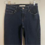 Levi's  Jeans Women Classic Mid Rise Skinny Dark Wash Blue Size 4‎ Denim Stretch Photo 3