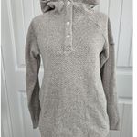 Columbia Darling Days Herringbone Knit Hoodie M Pockets Snaps Cozy Gorpcore Photo 1