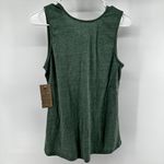 ALBION FIT Albion Kale Knot Crop Tank Top Run Graphic Activewear Athletic Green Small NWT Photo 4