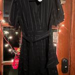 Charmed Hearts Black Skort Mini Dress Photo 0