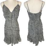 The East Order  Thomsene Ruched Snake Print Mini Dress Photo 2