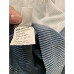 Women’s Sweater Colorblock Corduroy Crew Neck, Long Sleeve White/Blue/Pink Sz L White Size L Photo 7