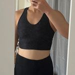 prAna  Momento Crop Top Black Reversible S Photo 1