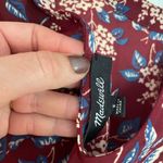 Madewell  floral tie front top Photo 8
