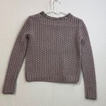 Willow & Clay  Beaded Neck Knit Sweater - Dusty Purple Photo 5