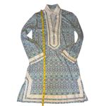 Caban Life NWT Naples Terry Tunic Cover Up Dress UPF 50+ Beach Resort‎ XS Blue Photo 5