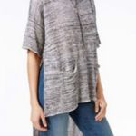 Free People  Melange high low sweater tunic‎ small Photo 1