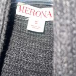 Merona open front charcoal gray knit sweater Photo 1