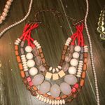 Bundle of Pearl Beaded Jewelry White Pearls, Brown Pearls, Glass Pearls, Beads Photo 5