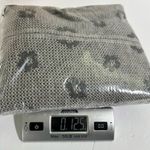 Martucci Roma Cashmere & Silk Open Cardigan Gray Floral Fringe Italy Silver Size M Photo 11