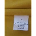 Harper Heritage Womens Dress Size Medium Yellow Floral Wrap Ruffle Mini V Neck Photo 8