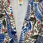 Farm Rio  Macaw Flight Maxi Plunging V-neck Long Sleeve
Dress XL Photo 7