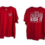 Cleveland Jack Thistledown Red KY Derby 2016 A Roll Is Like A Racehorse Shirt Size XL Photo 1