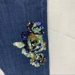 Pilcro and the Letterpress Anthropologie Sequin Floral Slim Boyfriend Jean Photo 5