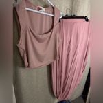 Free People Daphne Set in color Rose size Large-NWOT Photo 4