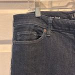 Loft Modern Bootcut Jeans Womens 32/14 Dark Wash Denim Stretch Mid Rise Western Photo 1