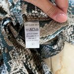 Buddy Love NWOT Snakeskin Print Crop Tie Top Sz medium Photo 1