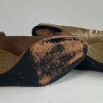 Steve Madden Green and Brown Satin Snakeskin Wedges Photo 11