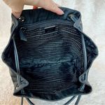 Prada RARE Black Nylon Tassel Drawstring Shoulder Bag Photo 12