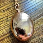 Fossil NWT Rose Gold Tone Gray Faceted Pendant 23” Necklace Photo 9