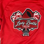 Champion NWT  Track Jacket Los Toros Lady Bulls Cheer‎ Full Zip Jacket Small Vtg Photo 3