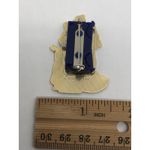 Vintage Halloween Witch‎ Pin by London Bulk Supplies Retro *Lights Don't Work Orange Photo 2