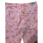 Levi's 512 PERFECTLY SLIMMING STRAIGHT LEG CORAL FLORAL DENIM JEANS W30/L30 Photo 2