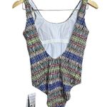 Athleta Prismatic Surge Short One-Piece Swimwear Womens X Small Quick Dri Photo 8