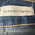 frame denim FRAME Le Bardot Crop Flare Jeans Medium Wash 26 Y2K Retro 90s Revival Soft Girl Photo 4