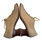 Wild Pair Vintage Kaline Leather Lace Up Funky Granny Oxford Heel Sz 9 Photo 7