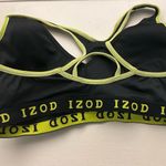 IZOD Bra  Black Sports Bra with Yellow Accents-great shape! Photo 1
